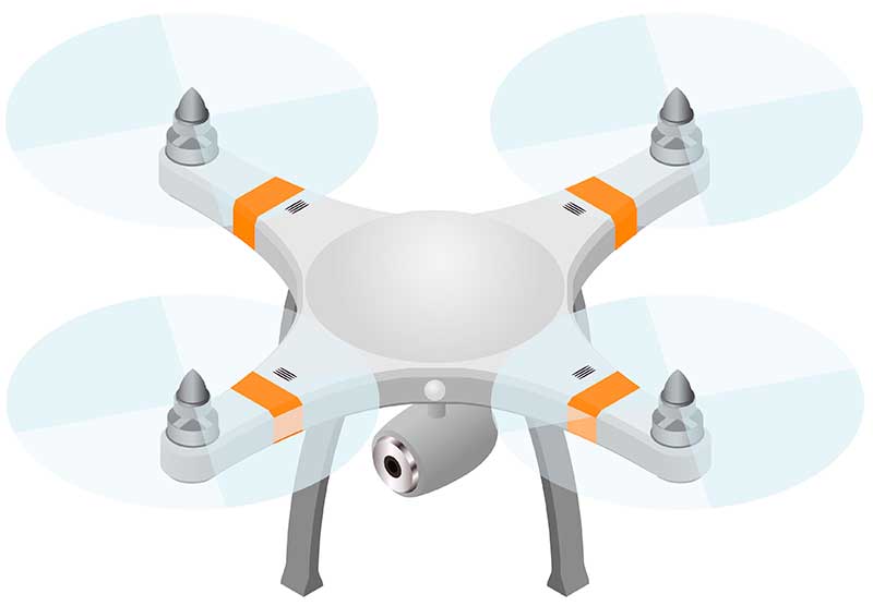 Edge computing for drones